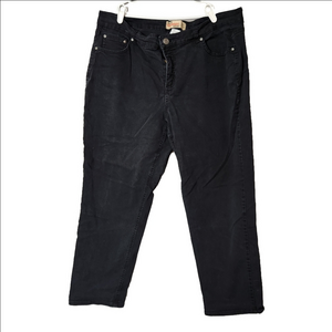 Just My Size 20W short black Denim jeans stretch classic
